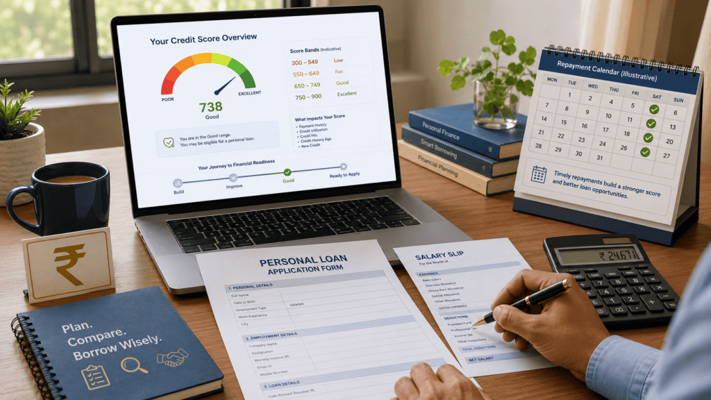 a realistic 16 9 premium editorial finance blog featured for an indian