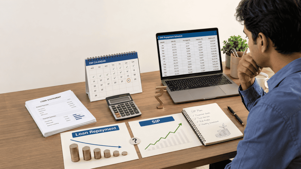 a realistic 16 9 premium editorial finance blog featured for an indian